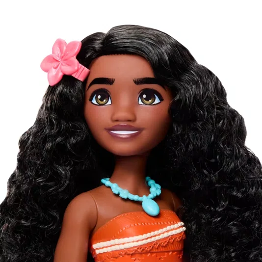 Boneca Disney Princess Moana com Bebê Tartaruga Mattel