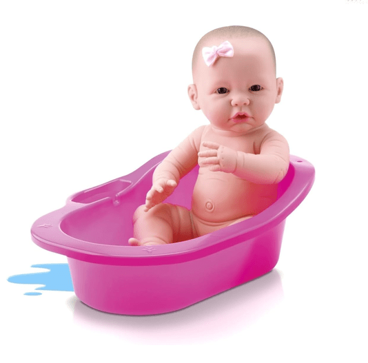 Boneca Diver New Born Banho De Carinho Divertoys