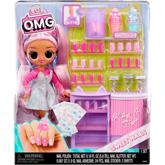 Boneca LOL Suprise O.M.G Sweet Nails Kitty K MGA Entertainment