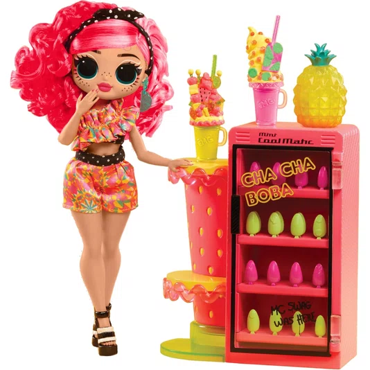 Boneca LOL Suprise O.M.G Sweet Nails Pink P MGA Entertainment