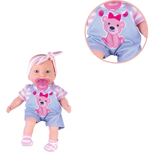 Boneca Love Bebê Meu Mascotinho Menina Cotiplás