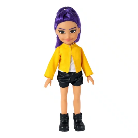 Boneca Lumi Roxo Estilo Fashion e Acessórios K-Pop Trix Gold Pupee