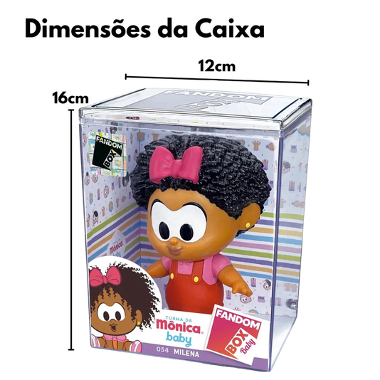Boneca Milena 054 Turma da Mônica Baby Fandom Box Lider