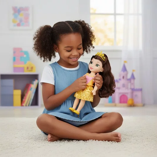 Boneca Minha Primeira Princesa Disney Bela Multikids