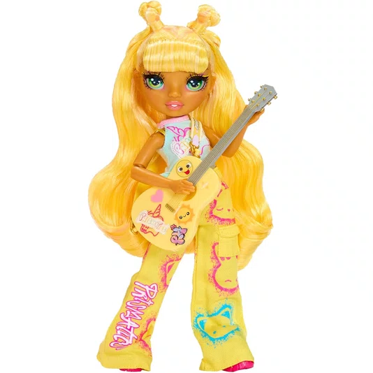 Boneca Rainbow High Jr Rock Band Sunny Madison MGA Entertainment