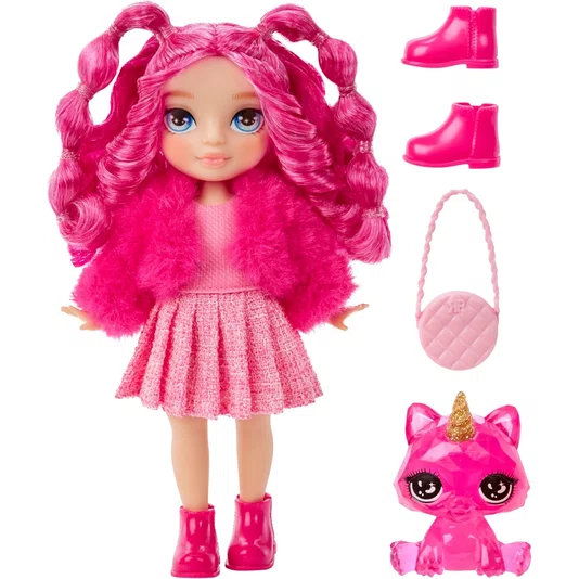 Boneca Rainbow High Littles Magenta Monroe Pink MGA Entertainment