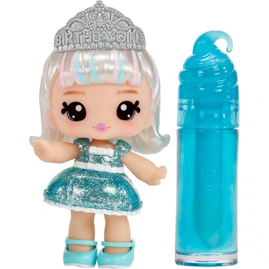 Boneca Yummiland Make Lipgloss Callie Birthday Cake MGA Entertainment