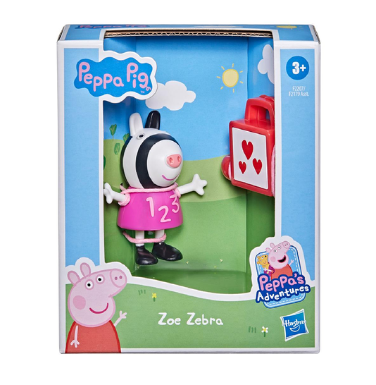 Boneca Zoe Zebra Peppa Pig e Amigos Hasbro
