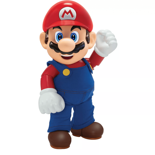 Boneco Articulado com Som Super Mario Nintendo Candide