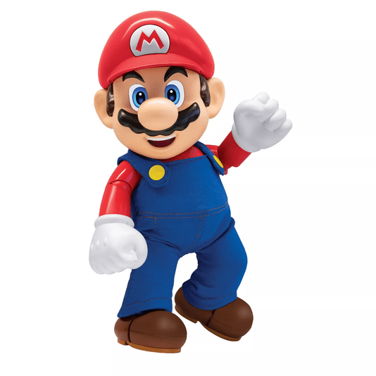 Boneco Articulado com Som Super Mario Nintendo Candide