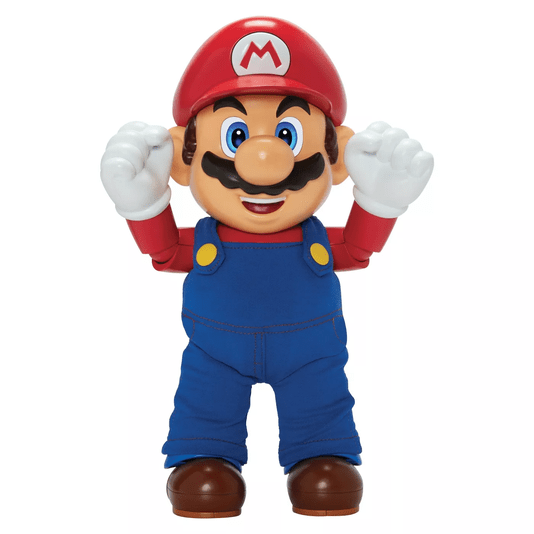 Boneco Articulado com Som Super Mario Nintendo Candide
