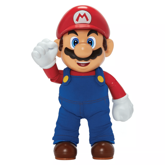Boneco Articulado com Som Super Mario Nintendo Candide