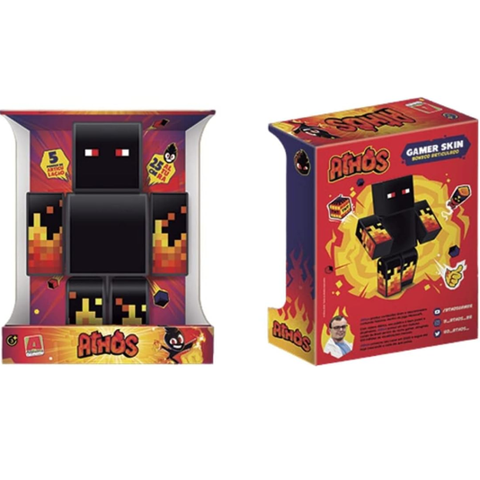Boneco Athos Gamer Skin 25 cm Algazarra