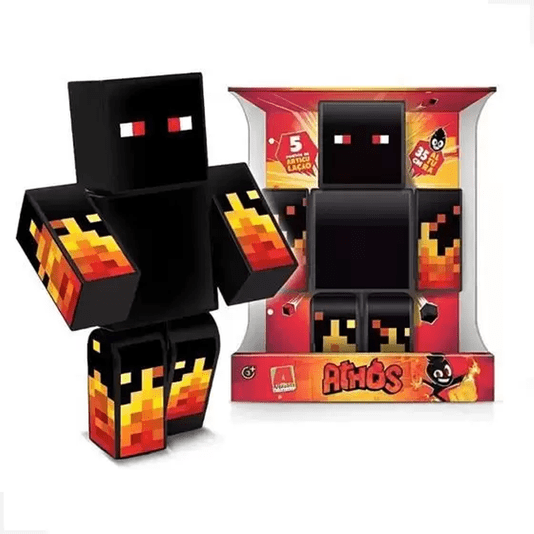 Boneco Athos Gamer Skin 35 cm Algazarra