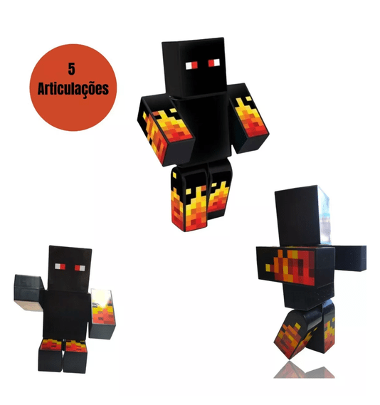 Boneco Athos Gamer Skin 35 cm Algazarra