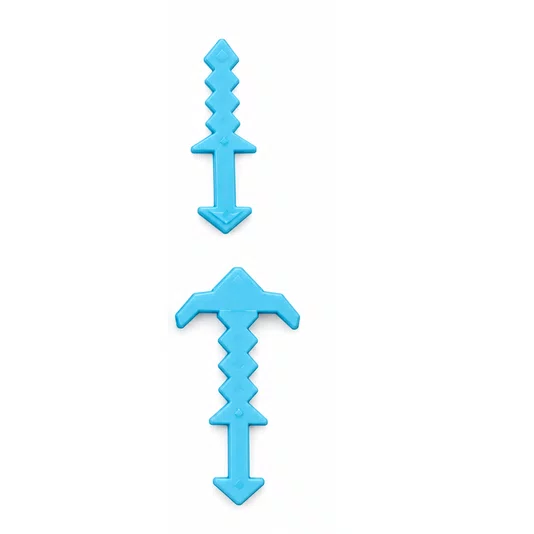 Boneco Authentic Games Chaveiro 8 cm com Ferramentas Algazarra