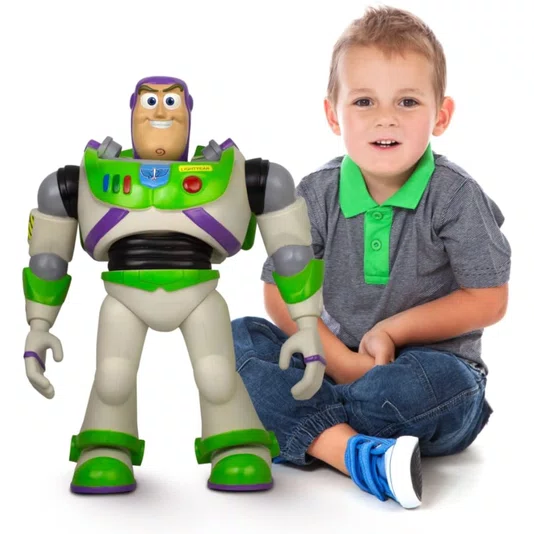Boneco Buzz Lightyear Tamanho Gigante Toy Story Mimo