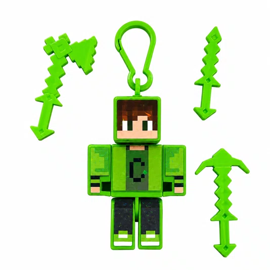 Boneco Cadres Chaveiro 8 cm com Ferramentas Algazarra