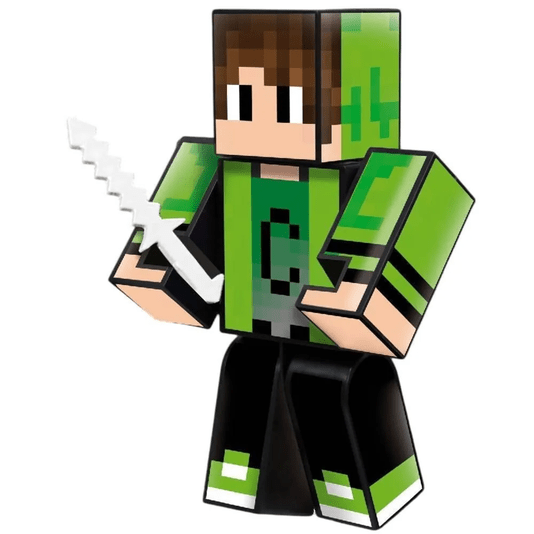 Boneco Cadres com Acessórios Gamer Skin 15 cm Algazarra