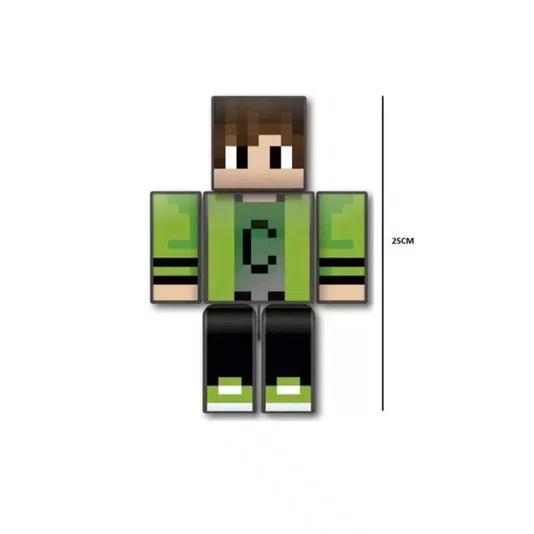Boneco Cadres Gamer Skin 25 Cm Algazarra