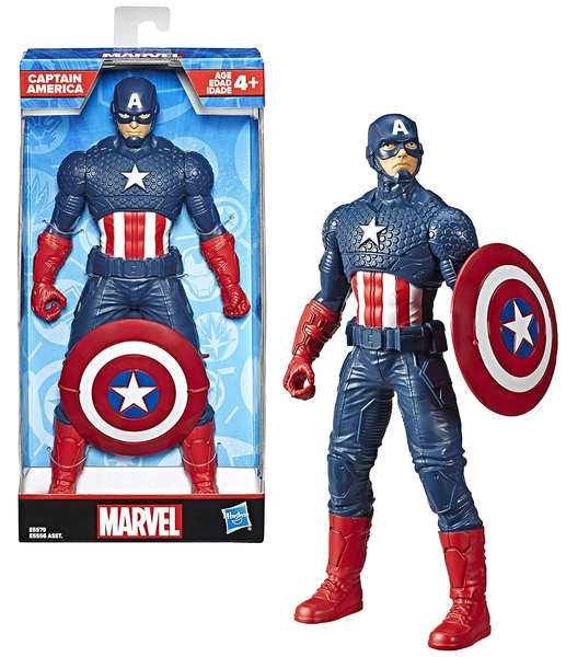 Boneco Capitão América 24cm Marvel