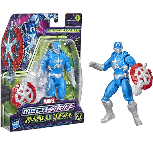 Boneco Capitão America Monster Hunters Hasbro