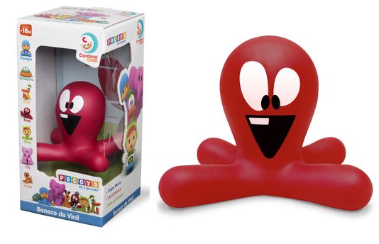 Boneco de Vinil Fred Pocoyo Cardoso Toys 