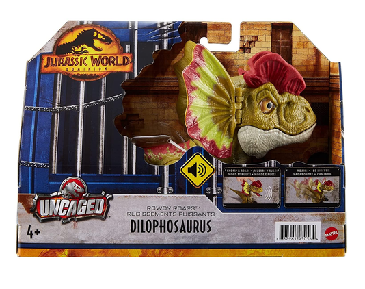 Boneco Interativo Dilophosaurus Jurassic World Mattel