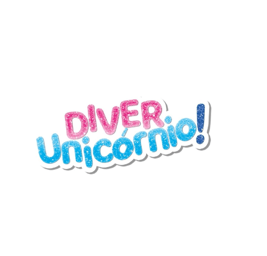  Boneco Diver Unicórnio Divertoys 