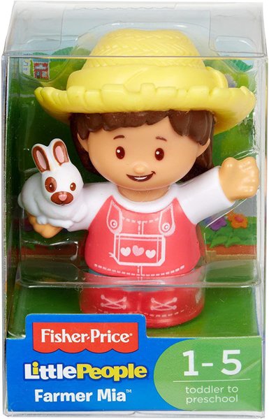 Boneco Fazendeira Mia Coleção Little People Fisher-Price Mattel