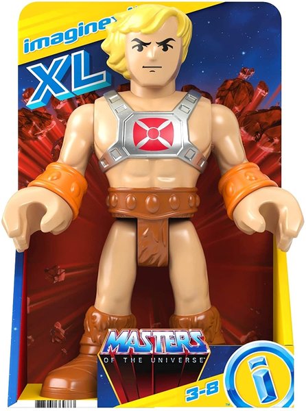 Boneco He-Man XL Masters of The Universe Imaginext Mattel