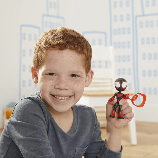Boneco Miles Morales Spidey And His Amazing Friends Hasbro