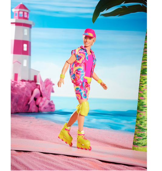 Boneco Ken de Patins Barbie O Filme Mattel