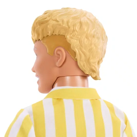 Boneco Ken Fashionista Loiro com Camisa Listrada #252 Mattel