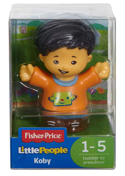 Boneco Kobi Coleção Little People Fisher-Price Mattel