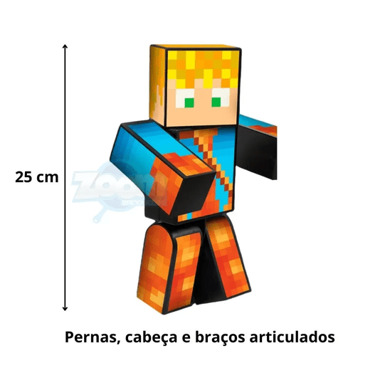 Boneco Lopers Gamer Skin 25 cm Algazarra