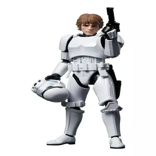 Boneco Luke Skywalker Champion Class Star Wars Blokees Polibrinq
