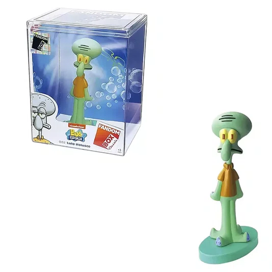 Boneco Lula Molusco 025 Bob Esponja Fandom Box Lider