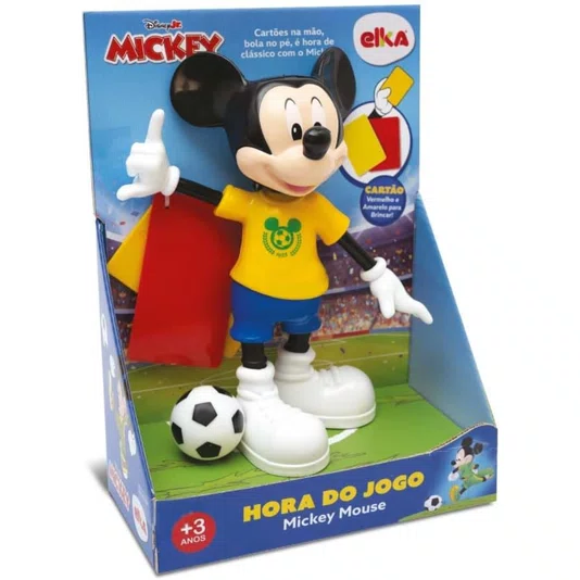 Boneco Mickey Mouse Hora do Jogo Elka 