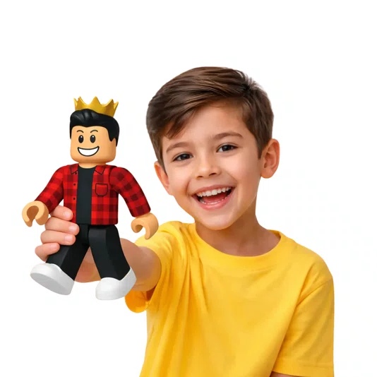 Boneco Nanndo Creativeblox 20 cm Algazarra