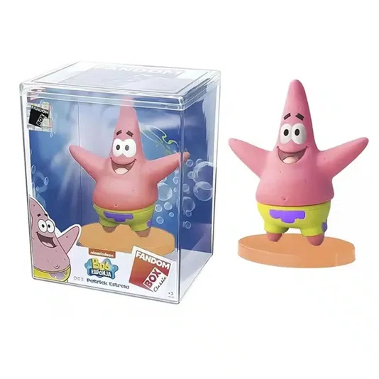 Boneco Patrick Estrela 023 Bob Esponja Fandom Box Lider