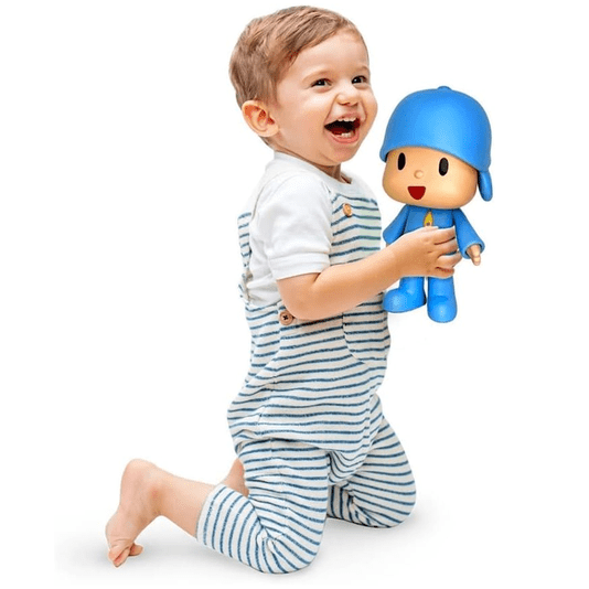 Boneco Pocoyo de Vinil 27 cm Turma do Pocoyo Cardoso