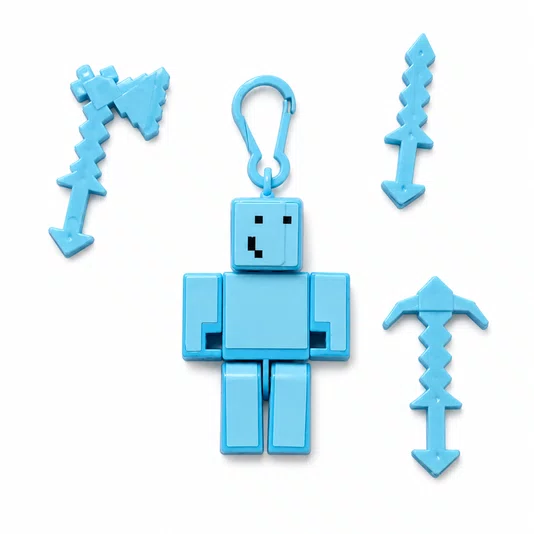 Boneco Problems Chaveiro 8 cm com Ferramentas Algazarra