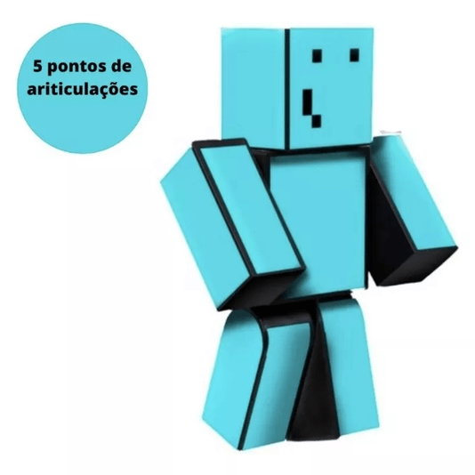 Boneco Problems Gamer Skin Turma do Problems 35 cm Algazarra