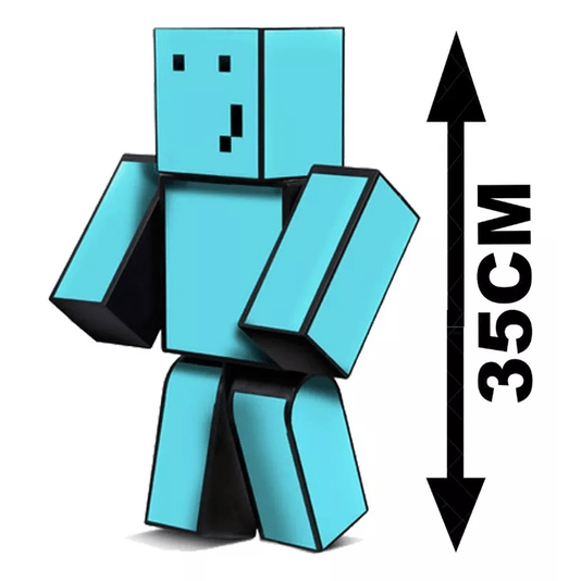Boneco Problems Gamer Skin Turma do Problems 35 cm Algazarra