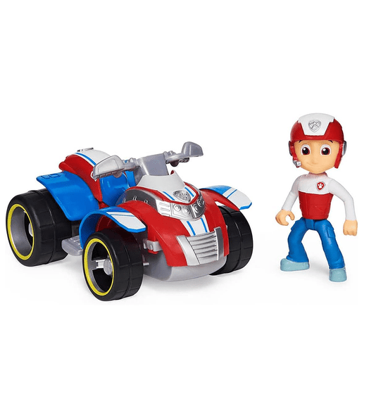 Boneco Ryder e Veículo De Resgate ATV Patrulha Canina Sunny