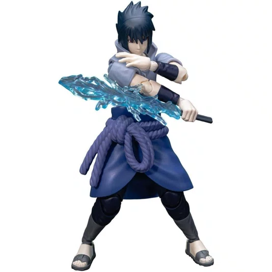Boneco Sasuke Uchiha Champion Class Naruto Blokees Polibrinq