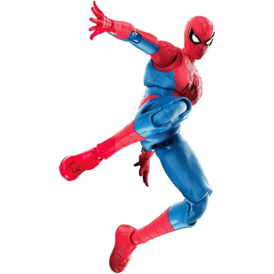 Boneco Spider Man Um Novo Dia Champion Class Marvel Studios Blokees Polibrinq