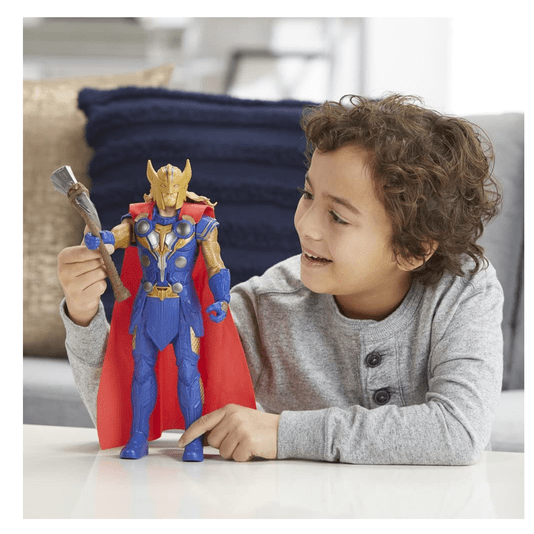 Boneco Thor Love and Thunder Stormbreaker Strike Hasbro