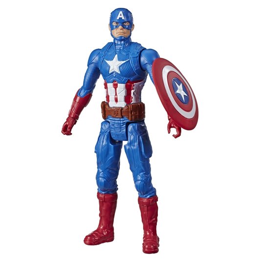 Boneco Titan Hero Gear Capitão América Hasbro